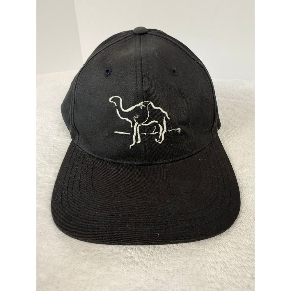 Camel Cigarettes Vintage Joe Camel Snapback Hat Black Promo Cap